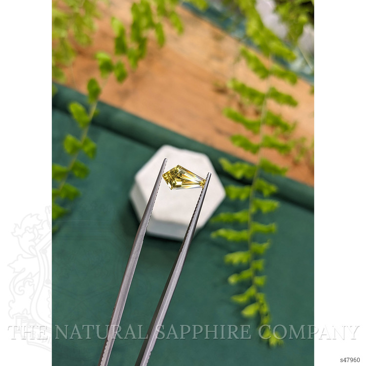 1.70 Ct. Yellow Sapphire from Ceylon (Sri Lanka)