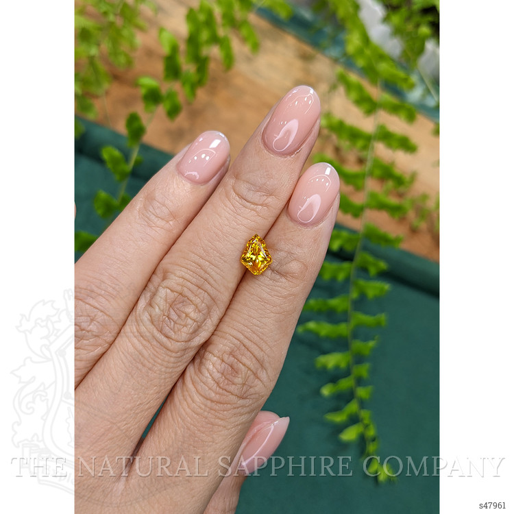 1.54 Ct. Yellow Sapphire from Ceylon (Sri Lanka)