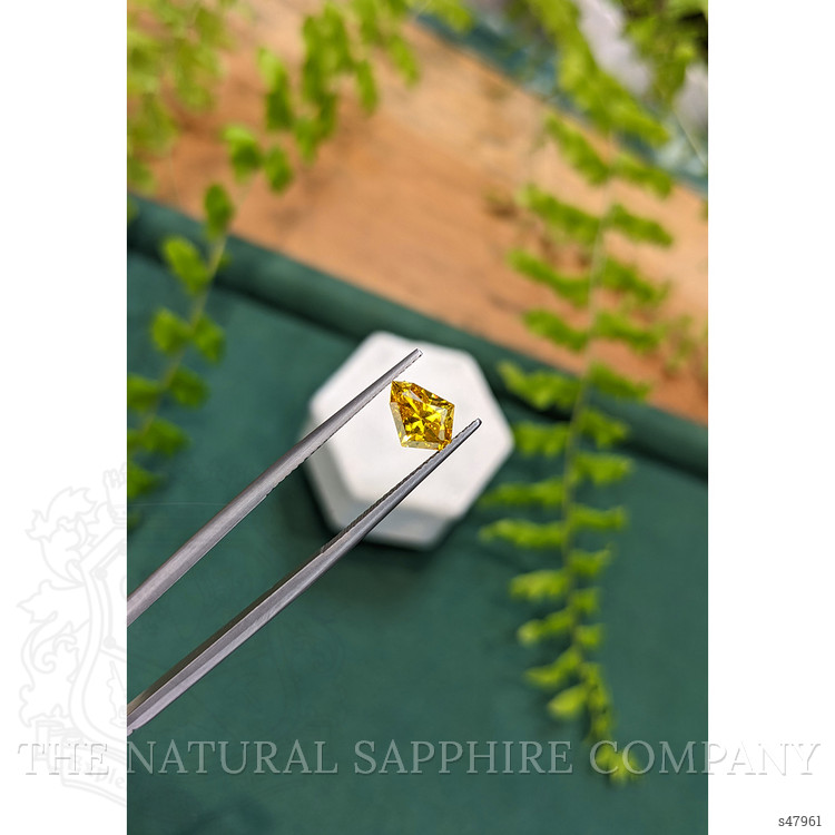 1.54 Ct. Yellow Sapphire from Ceylon (Sri Lanka)