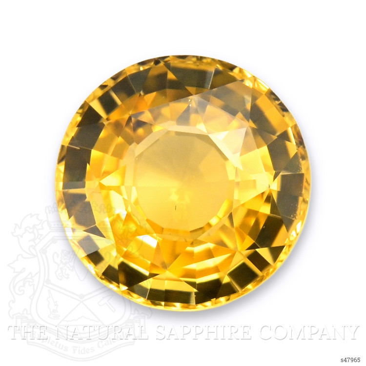 1.61 Ct. Yellow Sapphire from Ceylon (Sri Lanka)
