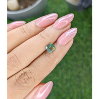 1.14 Ct. Bluish Green Sapphire from Kenya Life Style
