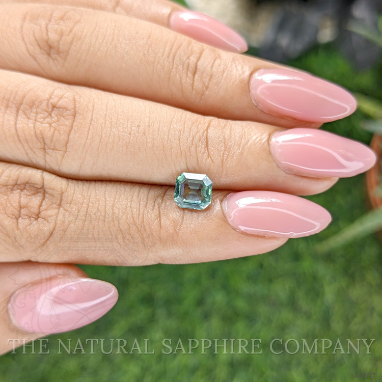1.20 Ct. Bluish Green Sapphire from Kenya