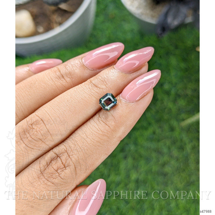 1.54 Ct. Bluish Green Sapphire from Kenya