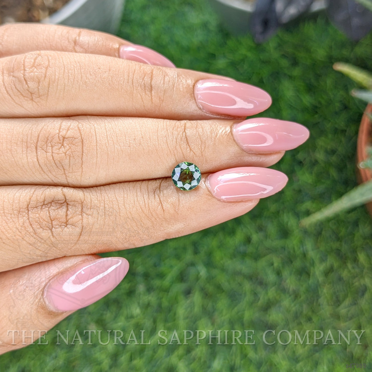1.26 Ct. Bluish Green Sapphire from Kenya