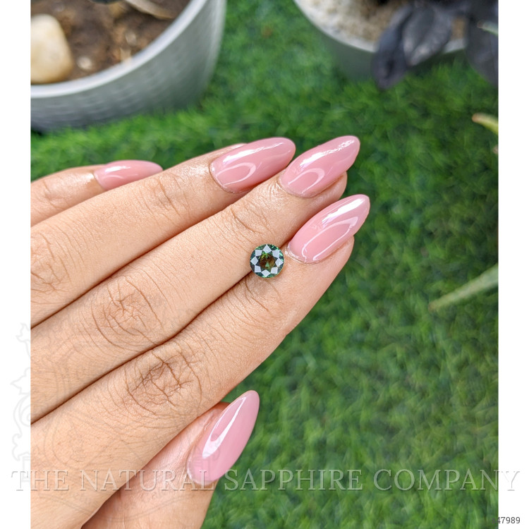 1.26 Ct. Bluish Green Sapphire from Kenya