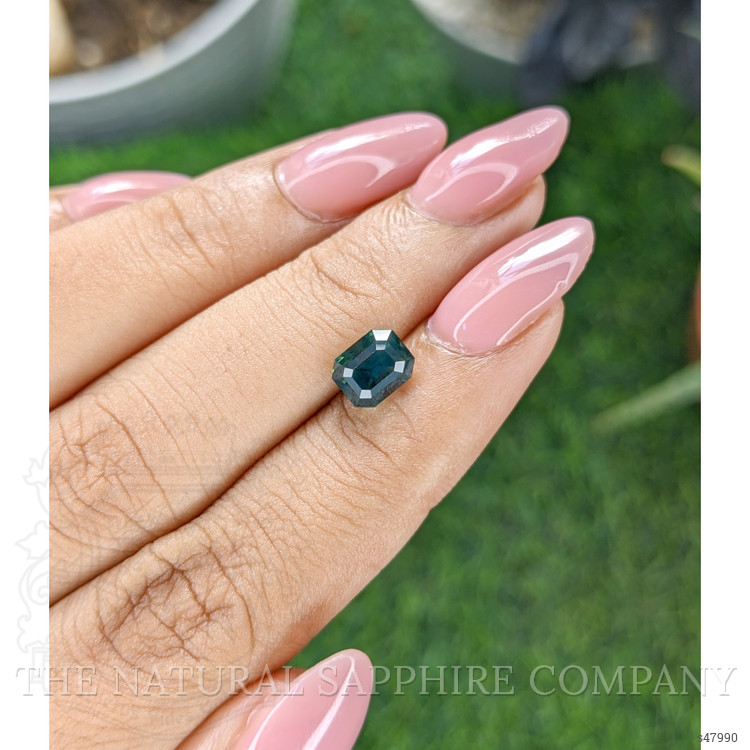 2.00 Ct. Bluish Green Sapphire from Kenya