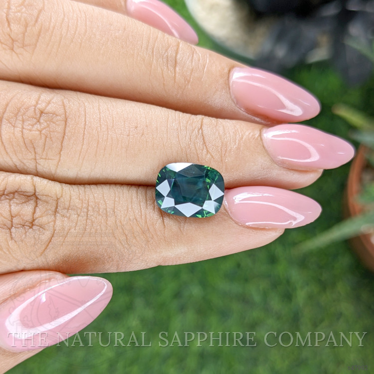 5.07 Ct. Bluish Green Sapphire from Kenya