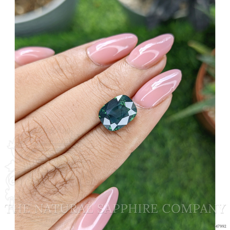 5.07 Ct. Bluish Green Sapphire from Kenya