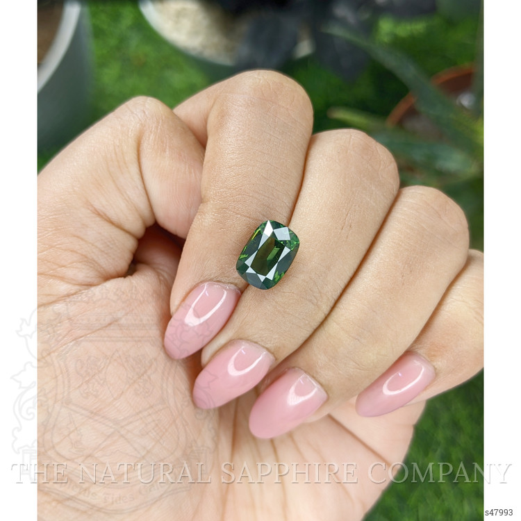 4.09 Ct. Bluish Green Sapphire from Kenya