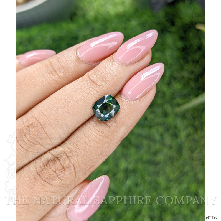 3.01 Ct. Bluish Green Sapphire from Kenya