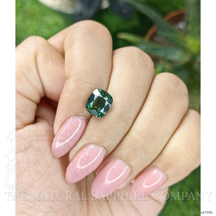 3.01 Ct. Bluish Green Sapphire from Kenya
