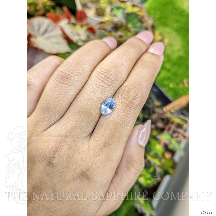 1.96 Ct. Blue Sapphire from Ceylon (Sri Lanka)