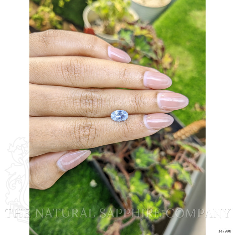 1.96 Ct. Blue Sapphire from Ceylon (Sri Lanka)