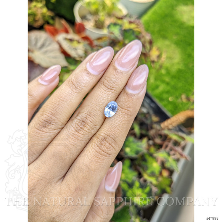 1.96 Ct. Blue Sapphire from Ceylon (Sri Lanka)