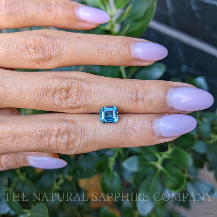 2.37 Ct. Greenish Blue Sapphire from Montana