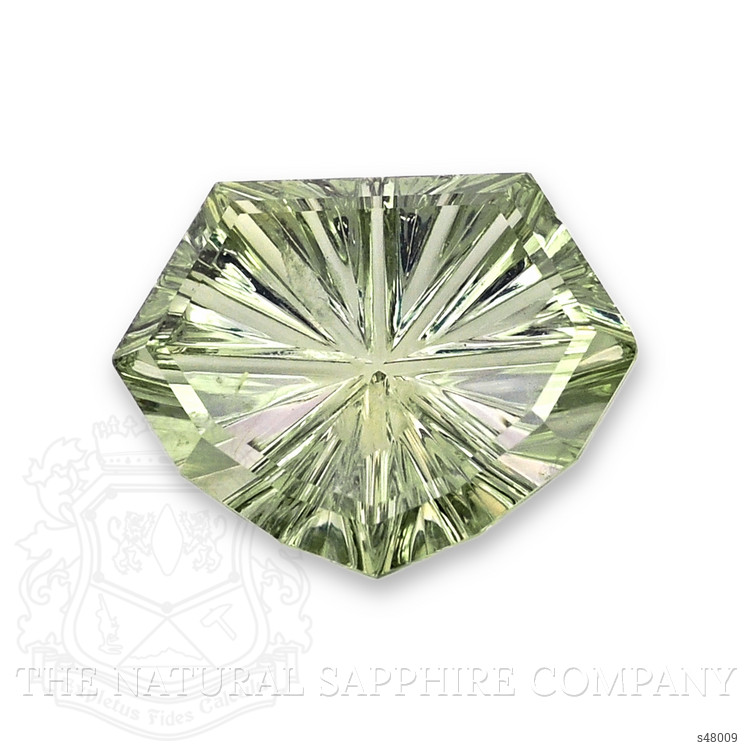 2.01 Ct. Yellowish Green Sapphire from Montana