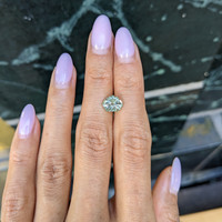 2.01 Ct. Yellowish Green Sapphire from Montana Life Style