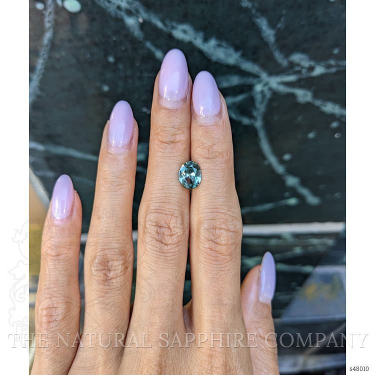 2.00 Ct. Bluish Green Sapphire from Montana