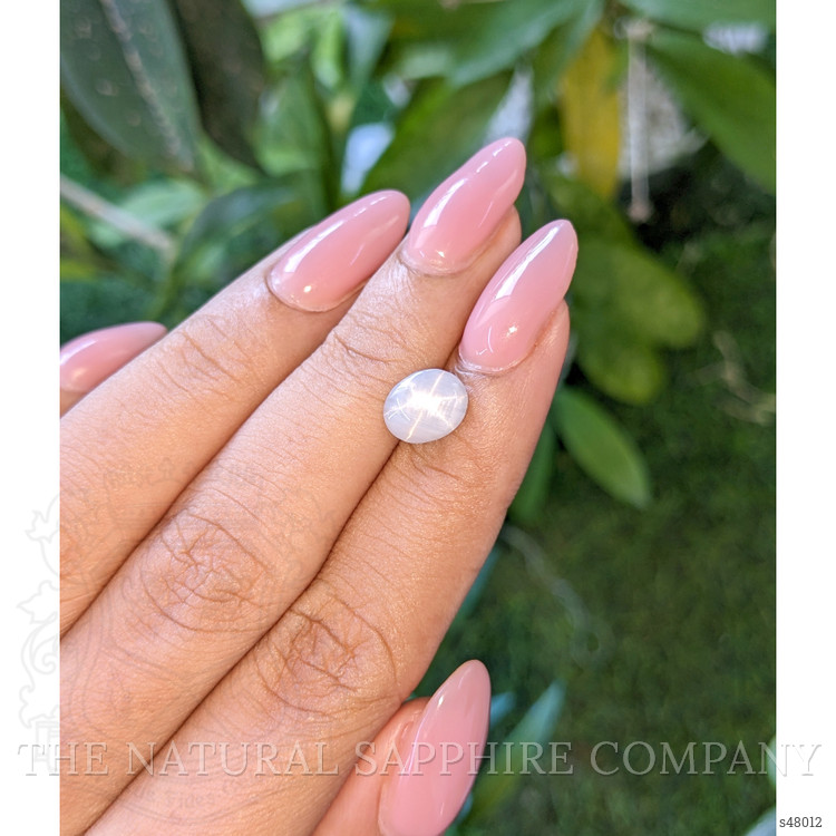 2.63 Ct. Grey Star Sapphire from Ceylon (Sri Lanka)