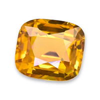 1.32 Ct. Yellowish Orange Sapphire from Ceylon (Sri Lanka) Video