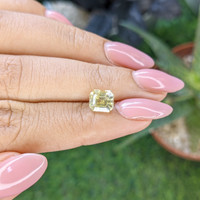 2.53 Ct. Yellow Sapphire from Ceylon (Sri Lanka) Life Style