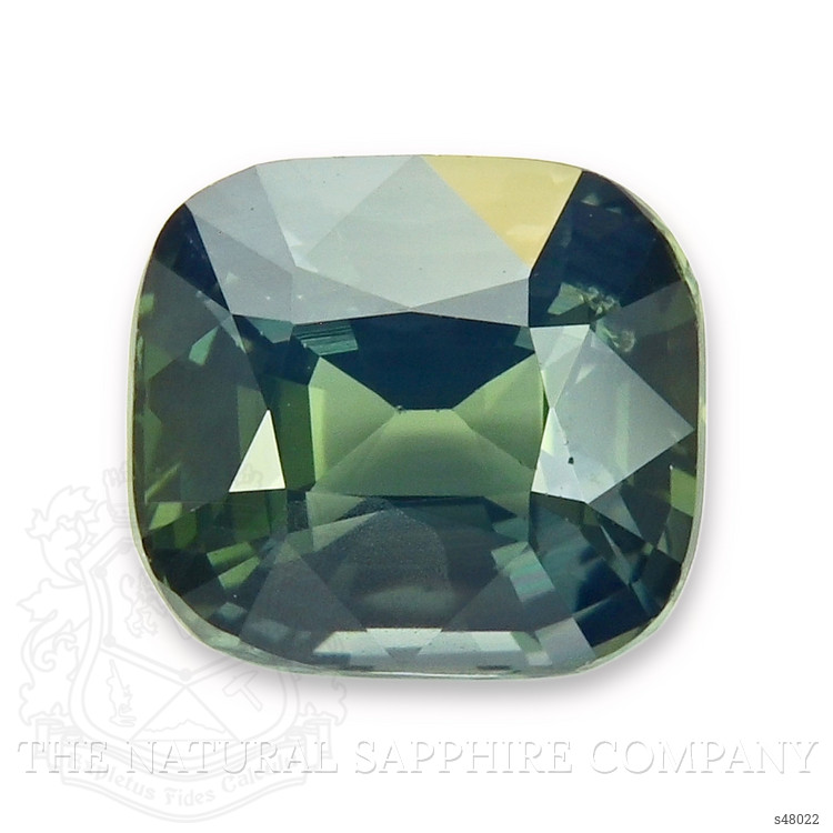 3.16 Ct. Bluish Green Sapphire from Madagascar