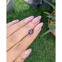 1.76 Ct. Bluish Purple Sapphire from Ceylon (Sri Lanka) Life Style
