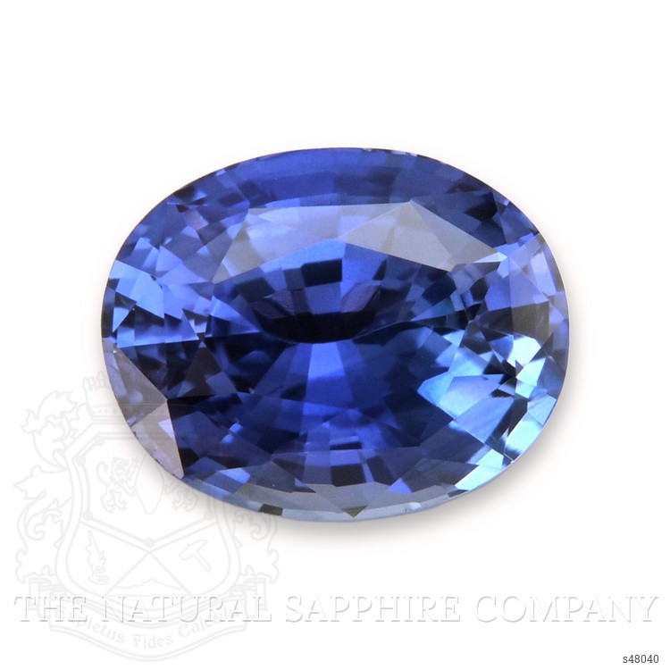 2.07 Ct. Blue Sapphire from Ceylon (Sri Lanka)