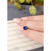 2.07 Ct. Blue Sapphire from Ceylon (Sri Lanka) Life Style