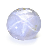 2.82 Ct. Greyish Blue Star Sapphire from Ceylon (Sri Lanka) Video