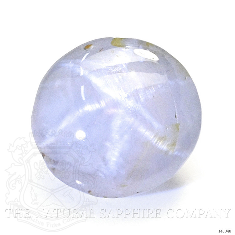 2.82 Ct. Greyish Blue Star Sapphire from Ceylon (Sri Lanka)