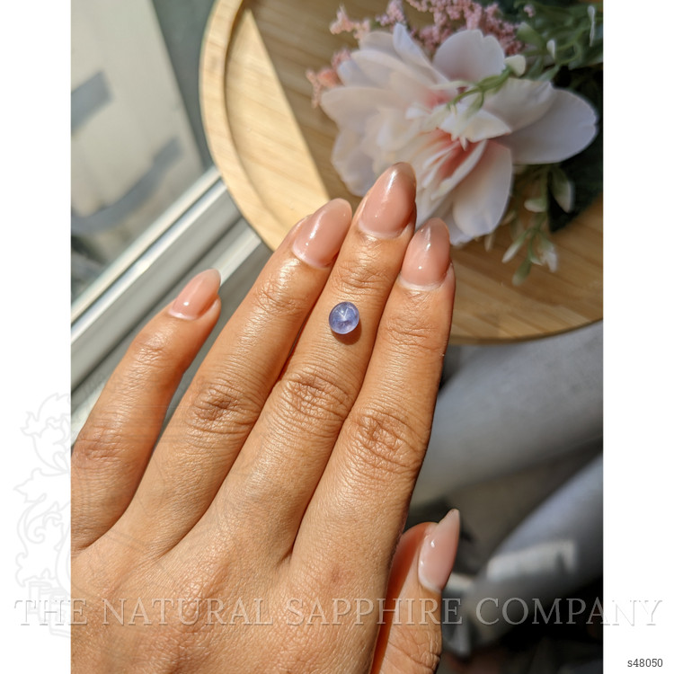 1.65 Ct. Blue Star Sapphire from Ceylon (Sri Lanka)