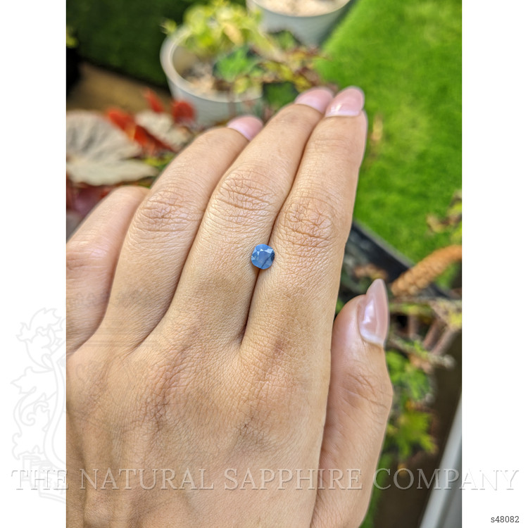 0.55 Ct. Blue Sapphire from Ceylon (Sri Lanka)