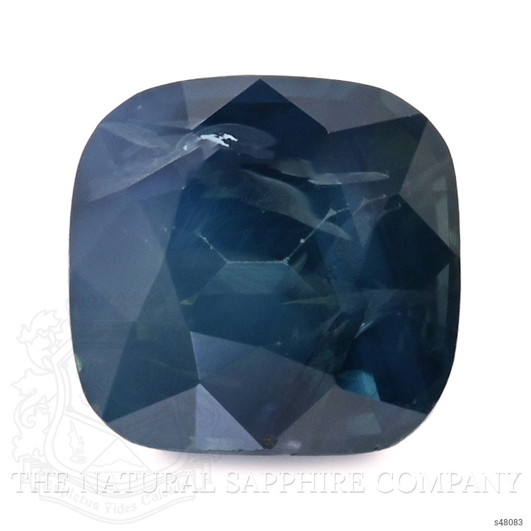 0.77 Ct. Greenish Blue Sapphire from Ceylon (Sri Lanka)