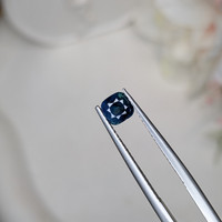 0.77 Ct. Greenish Blue Sapphire from Ceylon (Sri Lanka) Life Style