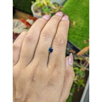 0.51 Ct. Blue Sapphire from Ceylon (Sri Lanka) Life Style