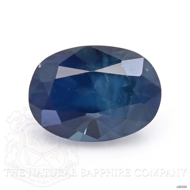 0.69 Ct. Greenish Blue Sapphire from Ceylon (Sri Lanka)