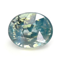 1.08 Ct. Greenish Blue Sapphire from Ceylon (Sri Lanka) Video