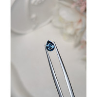 0.63 Ct. Greenish Blue Sapphire from Ceylon (Sri Lanka) Life Style