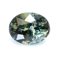 1.06 Ct. Bi Color / Parti Sapphire from Ceylon (Sri Lanka) Video