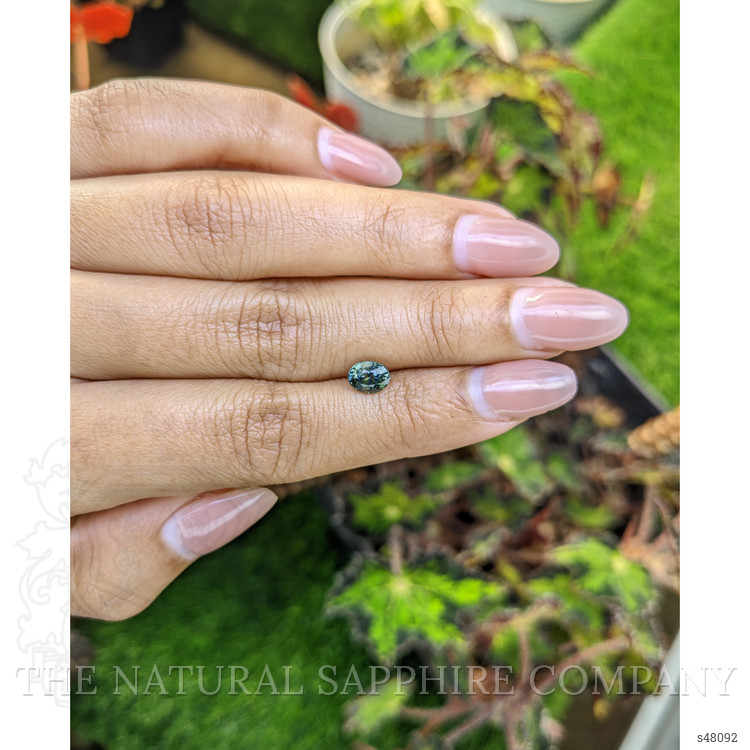 1.06 Ct. Bi Color / Parti Sapphire from Ceylon (Sri Lanka)