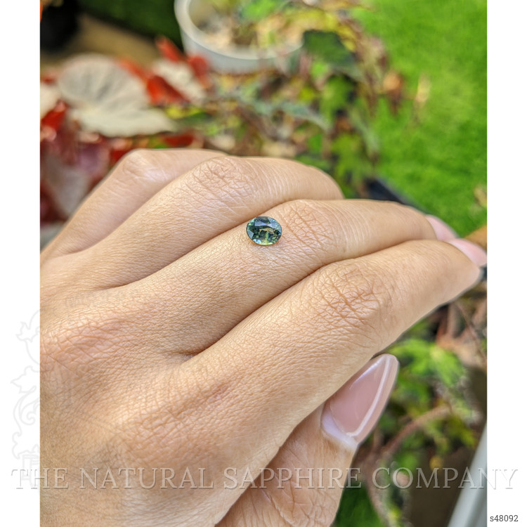 1.06 Ct. Bi Color / Parti Sapphire from Ceylon (Sri Lanka)