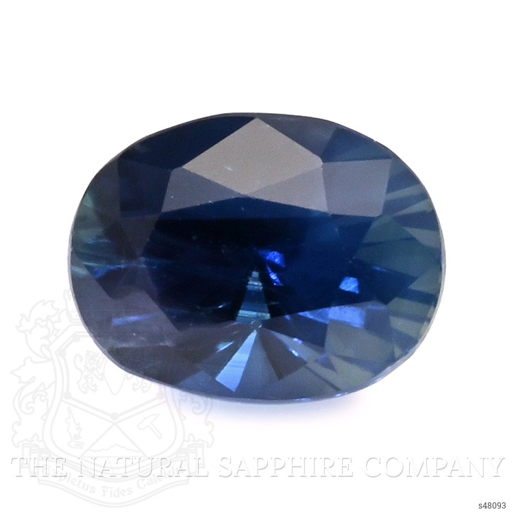 0.59 Ct. Greenish Blue Sapphire from Ceylon (Sri Lanka)