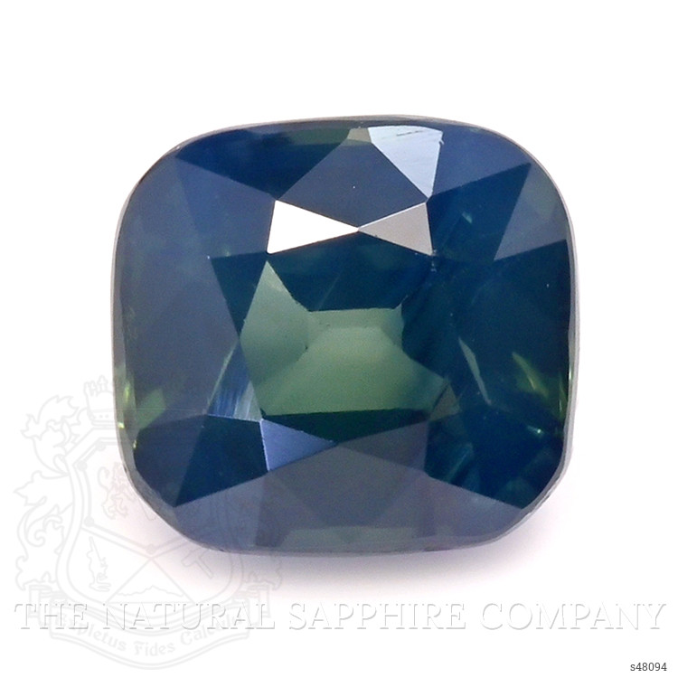 0.85 Ct. Greenish Blue Sapphire from Ceylon (Sri Lanka)