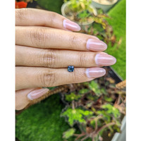 0.85 Ct. Greenish Blue Sapphire from Ceylon (Sri Lanka) Life Style