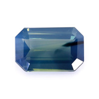 0.81 Ct. Greenish Blue Sapphire from Ceylon (Sri Lanka) Video