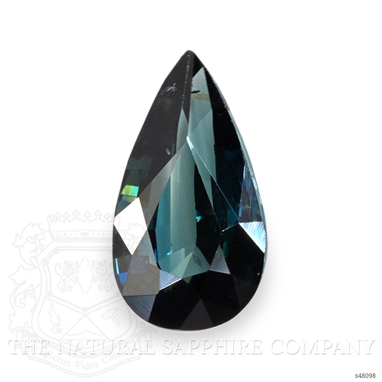1.01 Ct. Greenish Blue Sapphire from Ceylon (Sri Lanka)