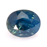 0.95 Ct. Greenish Blue Sapphire from Ceylon (Sri Lanka) Video