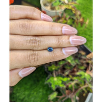 0.95 Ct. Greenish Blue Sapphire from Ceylon (Sri Lanka) Life Style