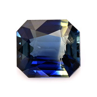 0.58 Ct. Bi Color / Parti Sapphire from Ceylon (Sri Lanka) Video